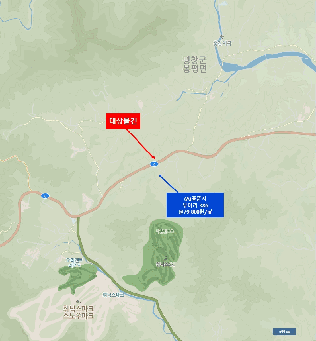 강원특별자치도 평창군 봉평면 무이리 358 주건축물제1동