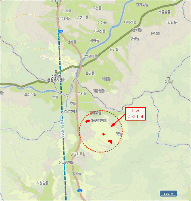 충청북도 옥천군 청성면 능월리 161-8