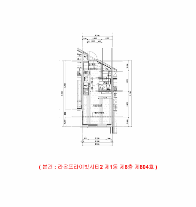 세종특별자치시  도담동 666 라온프라이빗시티2 1동 8층804호