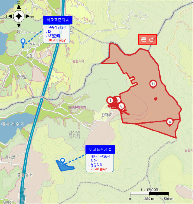 충청남도 홍성군 갈산면 대사리 12-8 외 8 필지