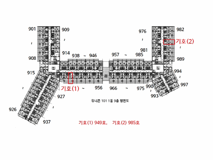 충청남도 아산시 탕정면 용두리 728 유니콘101 1동 9층985호