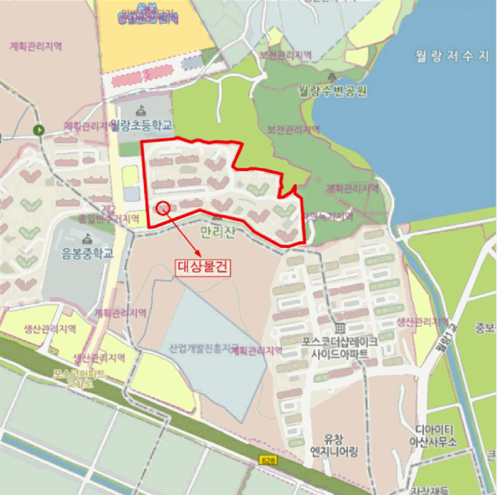 충청남도 아산시 음봉면 월랑리 702 아산더샵레이크시티2차 201동 13층1303호