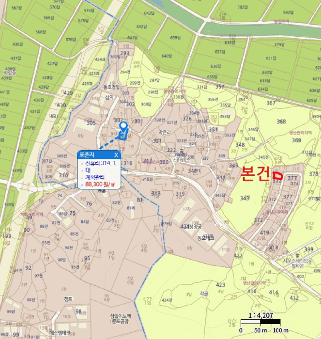 충청남도 아산시 음봉면 신휴리 372-5 1동