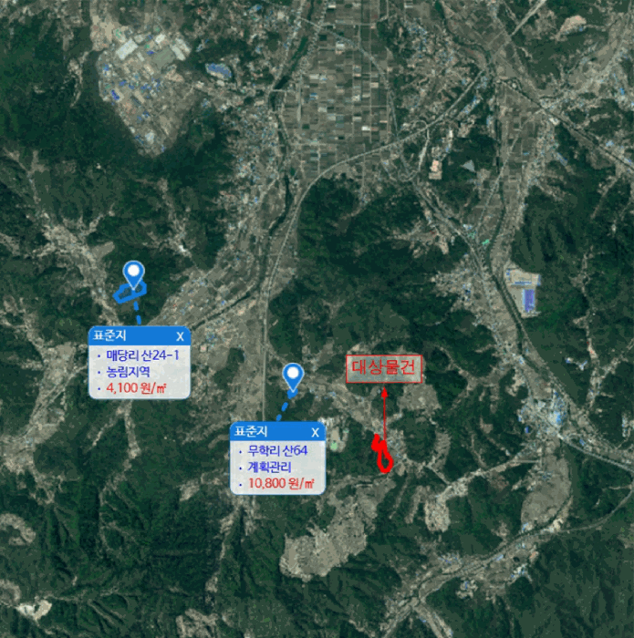 충청남도 천안시 동남구 광덕면 신덕리 206-4 외 2 필지