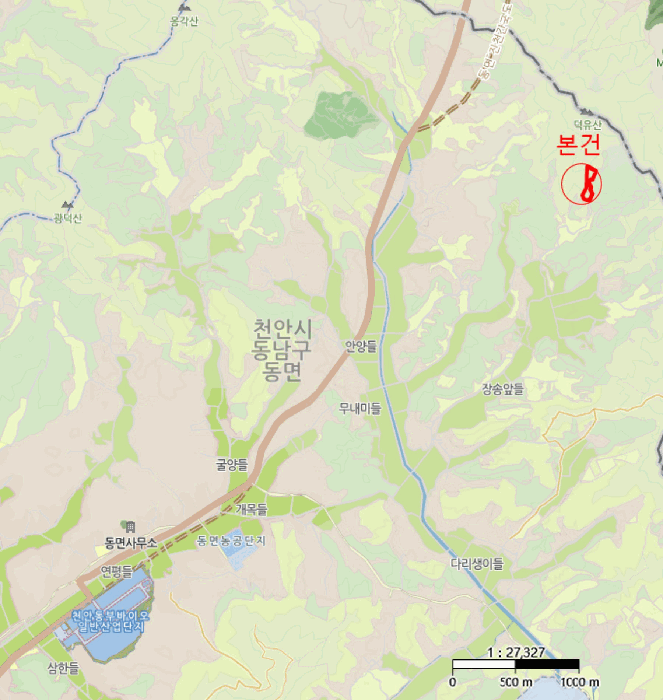 충청남도 천안시 동남구 동면 죽계리 산60-4