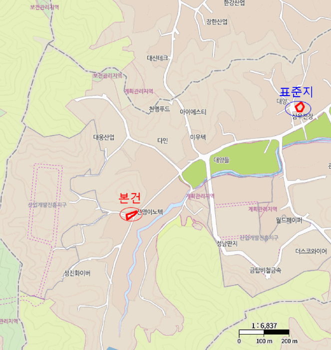 충청남도 천안시 동남구 성남면 대흥리 563-1