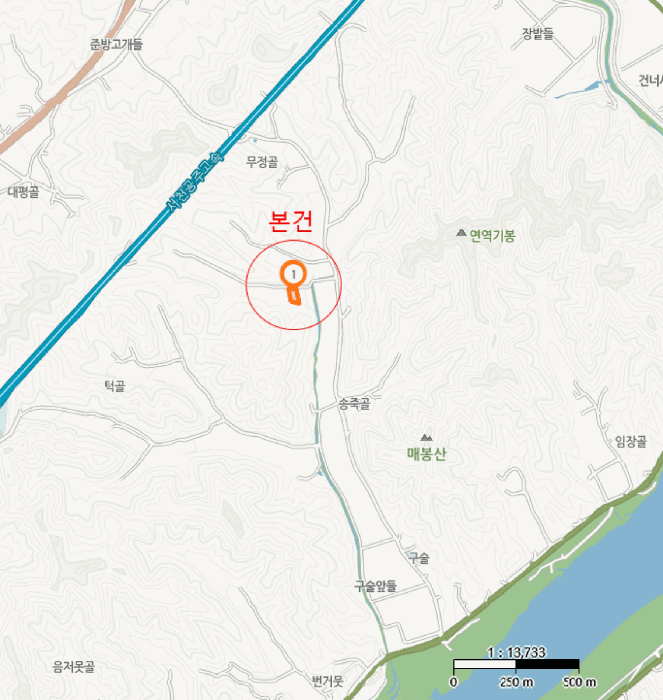 충청남도 청양군 목면 신흥리 841