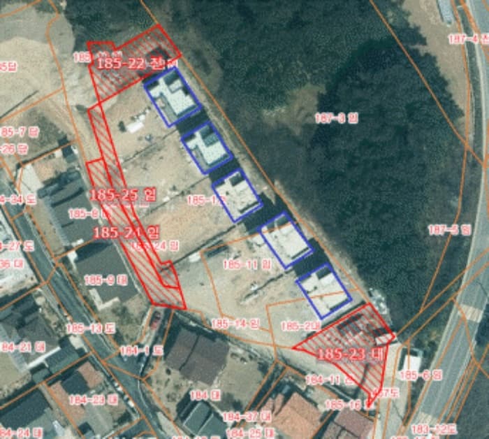 충청남도 서산시 해미면 동암리 185-1 제1동 외 3 필지 외 4개 동