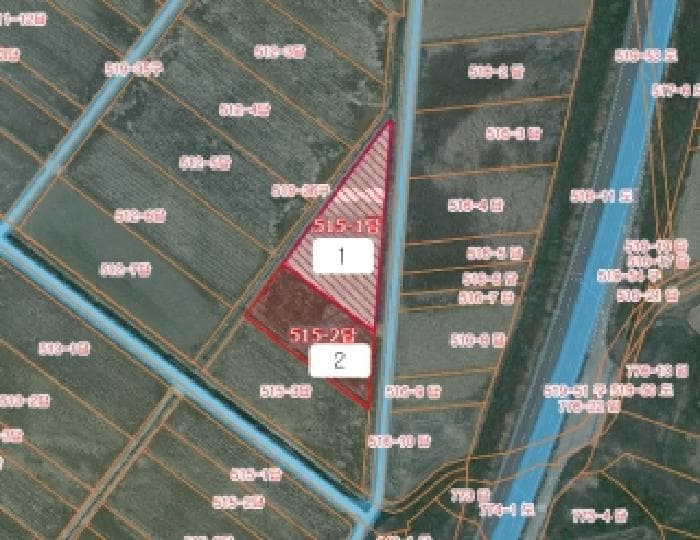 충청남도 당진시 송산면 유곡리 515-1 외 1 필지