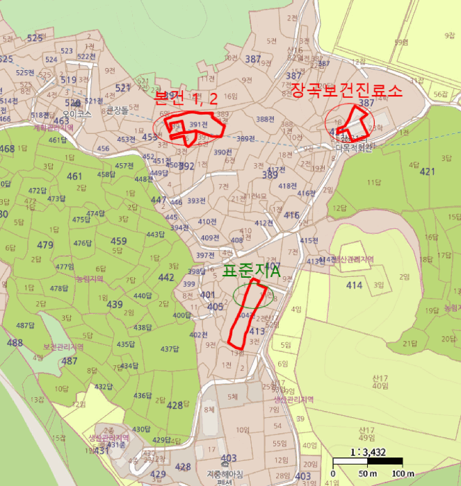 충청남도 태안군 고남면 장곡리 391 외 1 필지