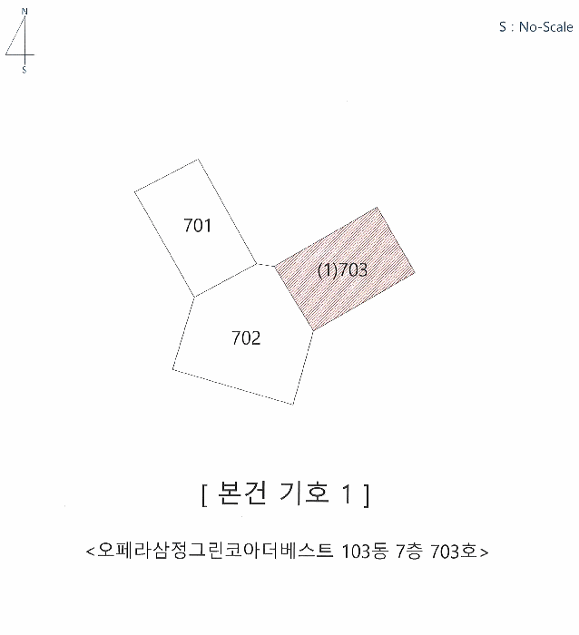 대구광역시 북구 칠성동2가 733 오페라삼정그린코아더베스트 103동 7층703호