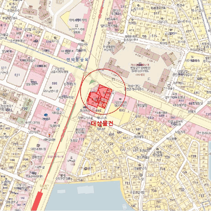 대구광역시 중구 남산동 694-3 반월당아너스제네스타워오피스텔  8층826호