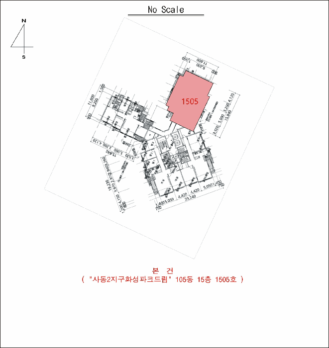 경상북도 경산시 사동 21 사동2지구화성파크드림 105동 15층1505호