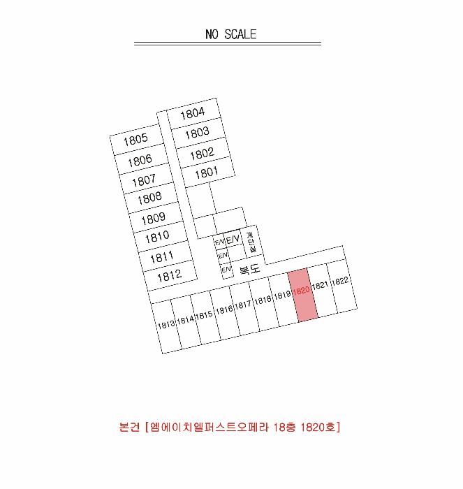 대구광역시 북구 칠성동2가 1-2 엠에이치엘퍼스트오페라  18층1820호