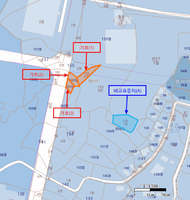경상북도 영천시 금호읍 삼호리 156-6 외 2 필지