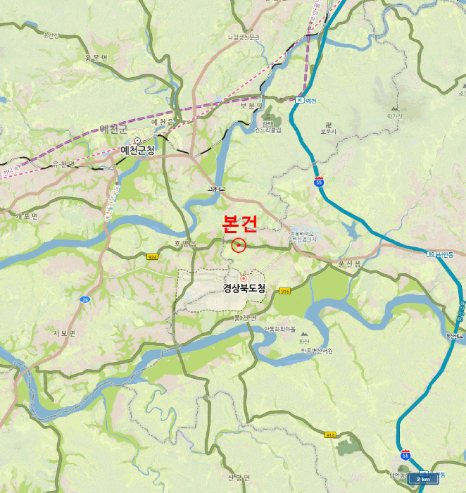 경상북도 안동시 풍산읍 오미리 855-1
