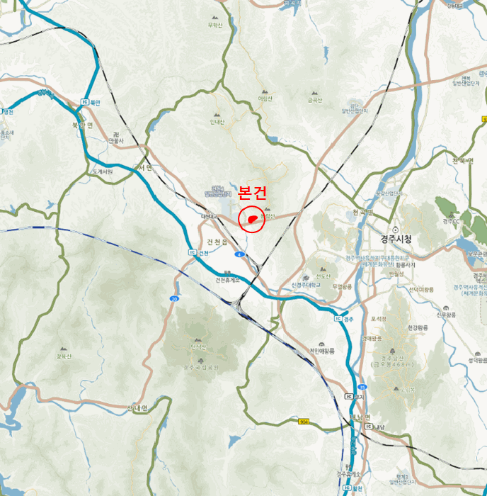 경상북도 경주시 동천동 산32 외 2 필지