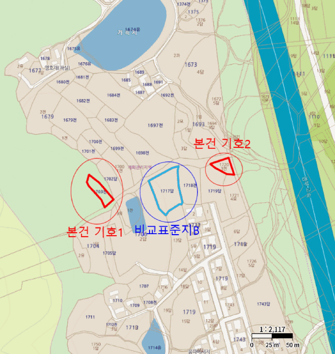 경상북도 경주시 건천읍 신평리 1703 외 1 필지