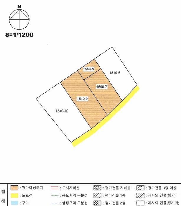 경상북도 경주시 율동 1540-7 외 2 필지