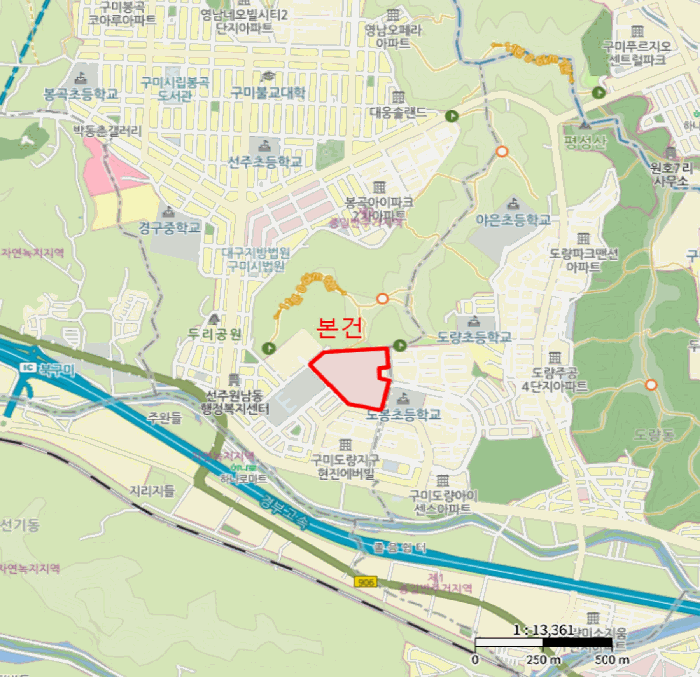 경상북도 구미시 봉곡동 5 구미봉곡 뜨란채 제112동 제1층 제101호