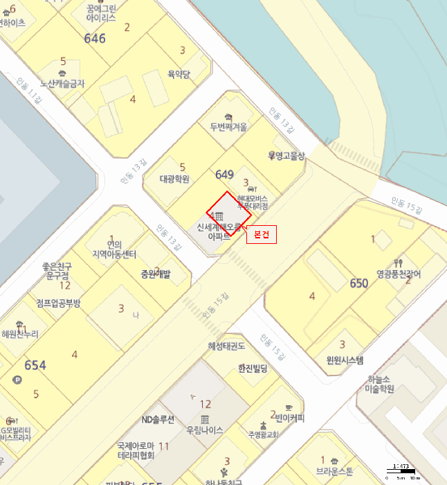 경상북도 구미시 인의동 649-4 신세계해오름  3층302호