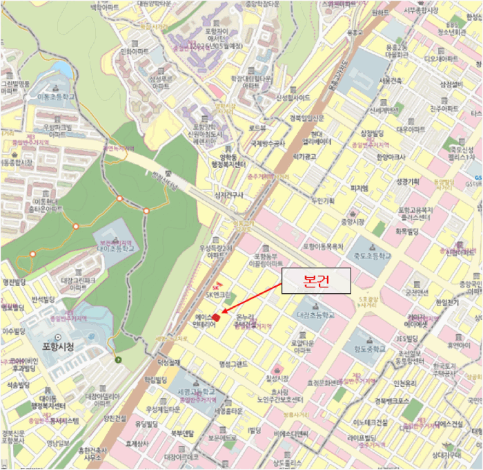 경상북도 포항시 북구 죽도동 666-10