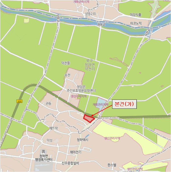 경상북도 포항시 북구 청하면 덕천리 162-4 청하대우네오빌  1층105호