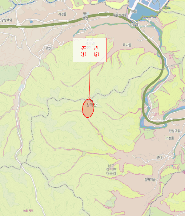 경상북도 포항시 남구 장기면 대곡리 산129-1 외 1 필지
