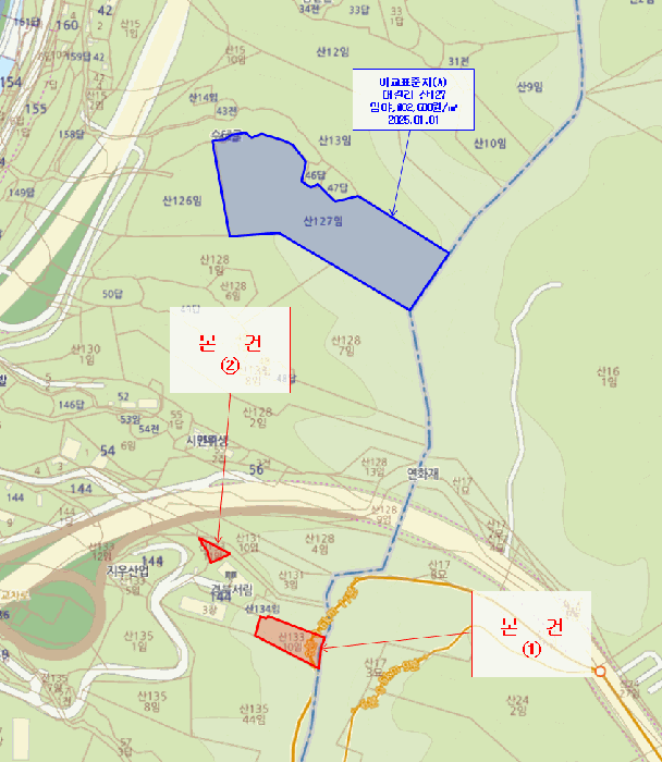 경상북도 포항시 북구 흥해읍 대련리 산133-10