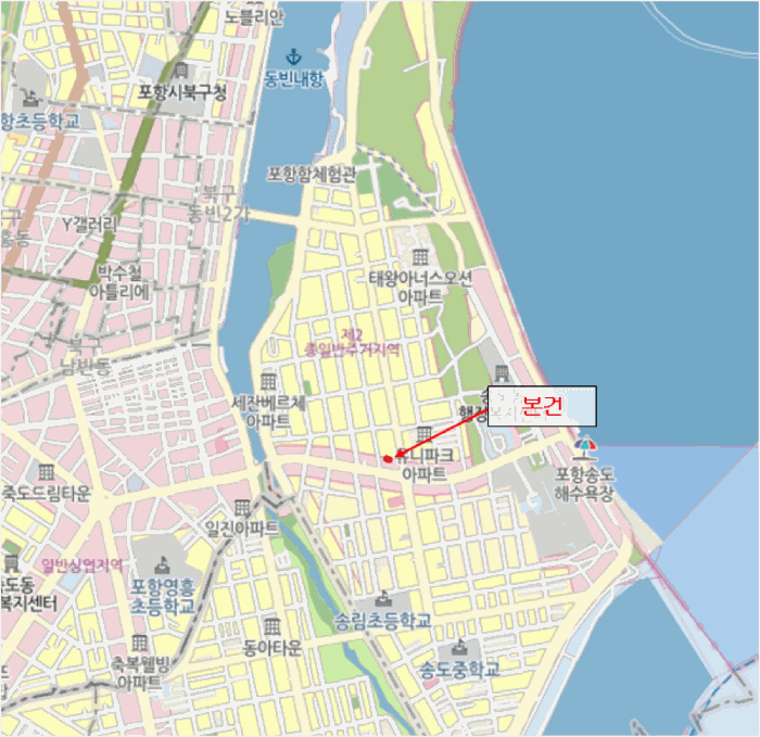 경상북도 포항시 남구 송도동 435-31