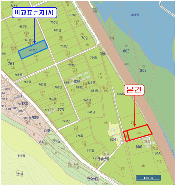 경상북도 고령군 운수면 화암리 806-6 외 1 필지