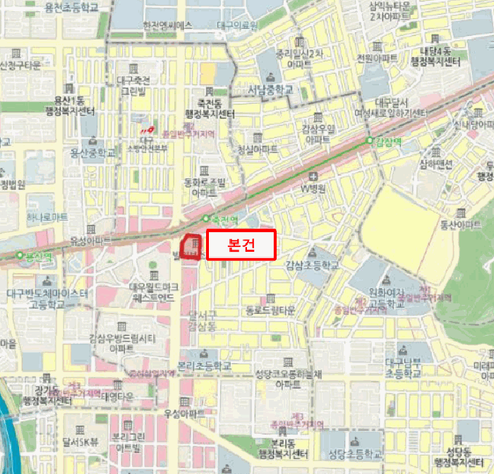 대구광역시 달서구 감삼동 707 빌리브스카이주상복합 101(오피스텔)동 7층701호