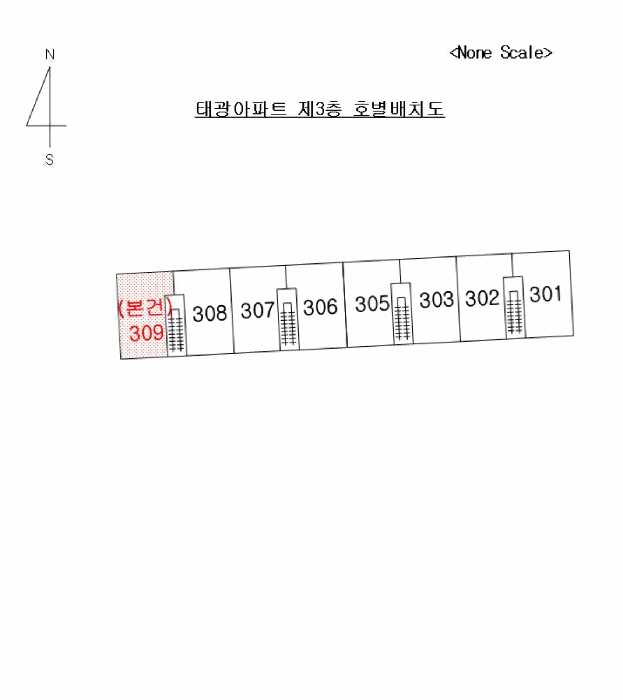 부산광역시 연제구 연산동 405-4 태광아파트  3층309호