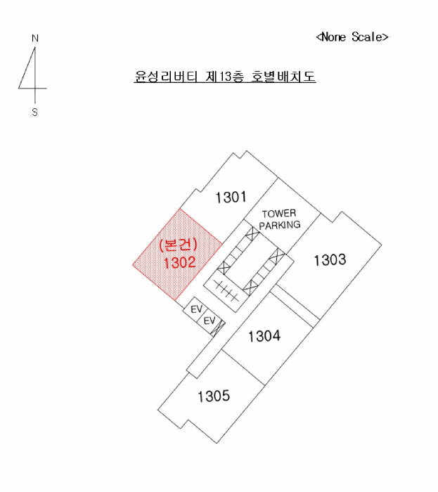 부산광역시 금정구 장전동 604-12 윤성리버티  13층1302호