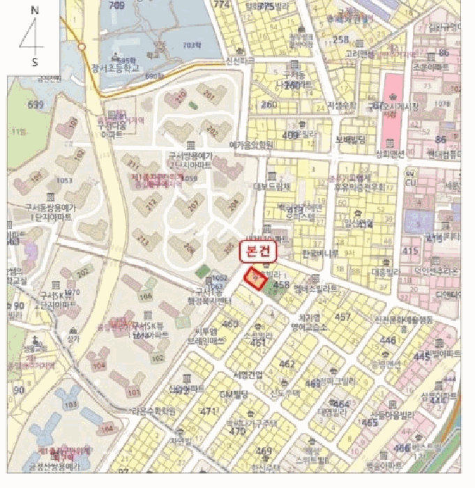 부산광역시 금정구 구서동 458-7 미강빌라  5층501호