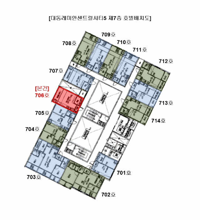 부산광역시 부산진구 범천동 849-2 대동레미안센트럴시티5  7층706호