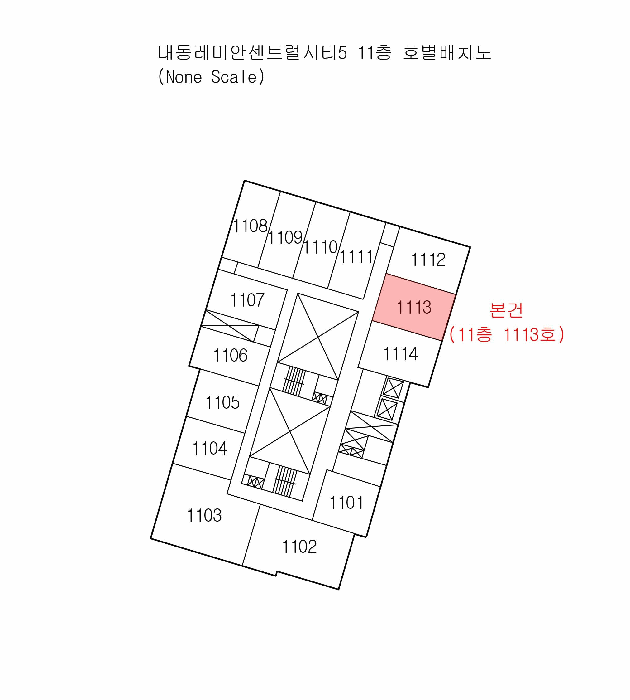 부산광역시 부산진구 범천동 849-2 대동레미안센트럴시티5  11층1113호
