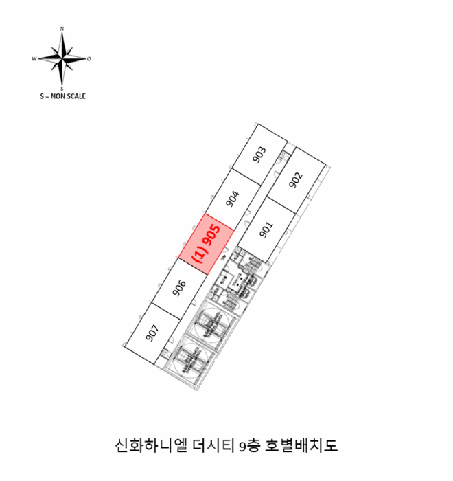 부산광역시 동구 초량동 1145-9 신화하니엘 더시티  9층905호