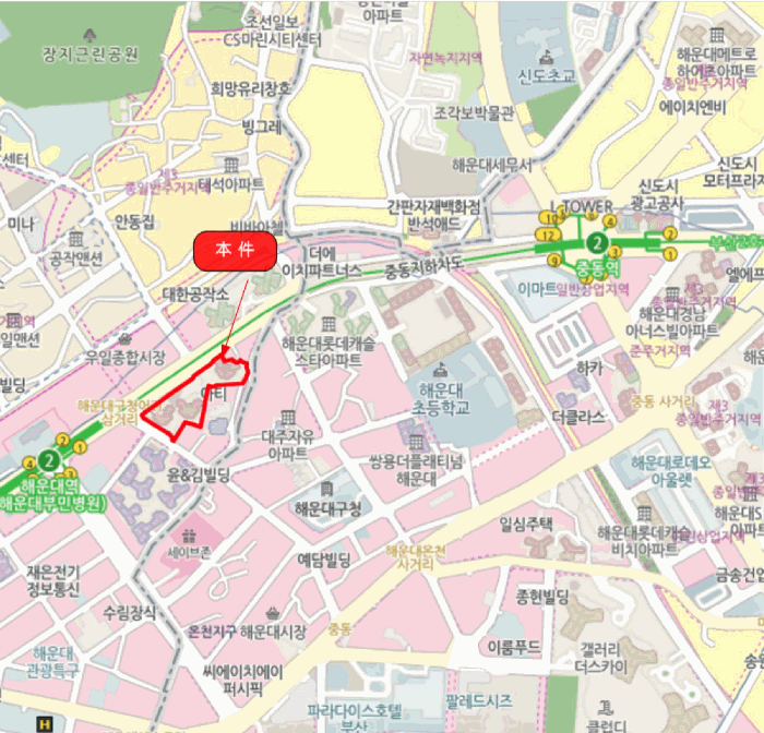 부산광역시 해운대구 우동 1562 해운대센트럴푸르지오 101동 32층3202호