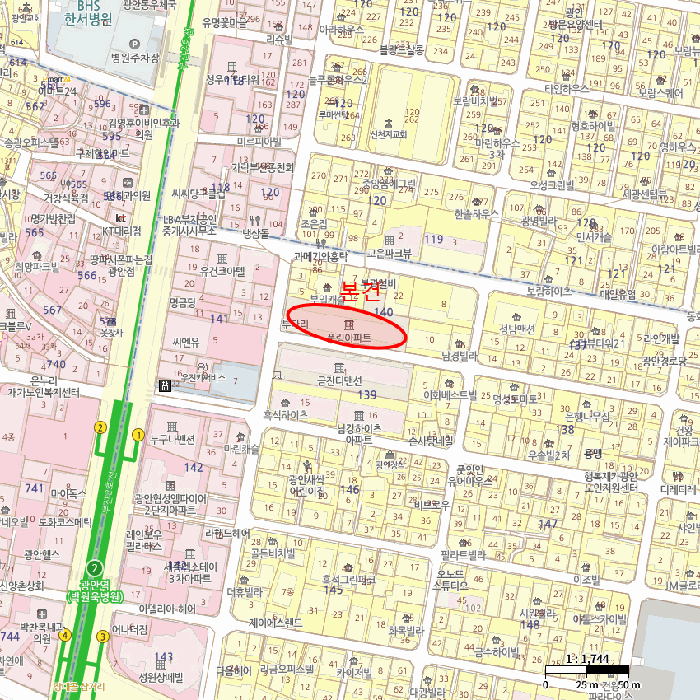 부산광역시 수영구 광안동 140-18 풍림아파트  2층209호