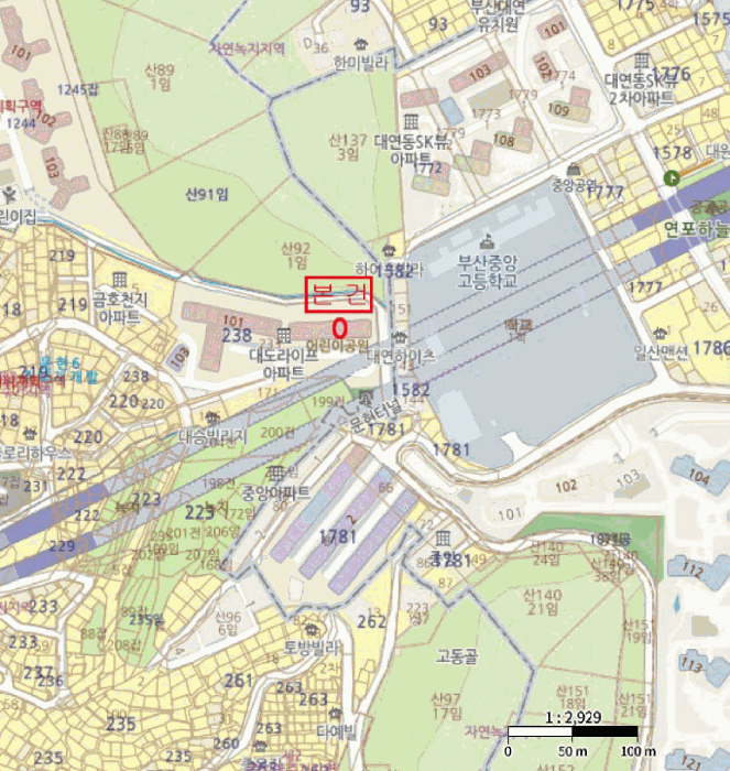 부산광역시 남구 문현동 238-233 대도라이프타운 102동 11층1105호
