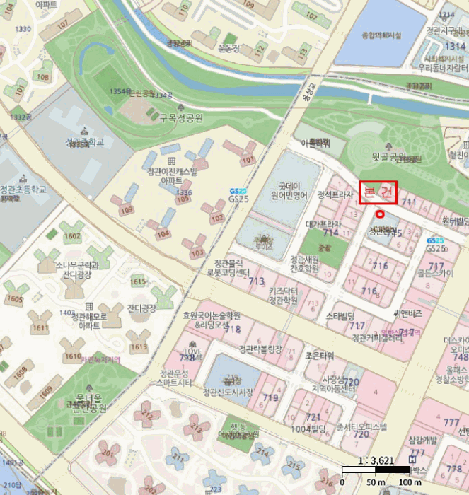 부산광역시 기장군 정관읍 매학리 715-1 정관온천  1층113호