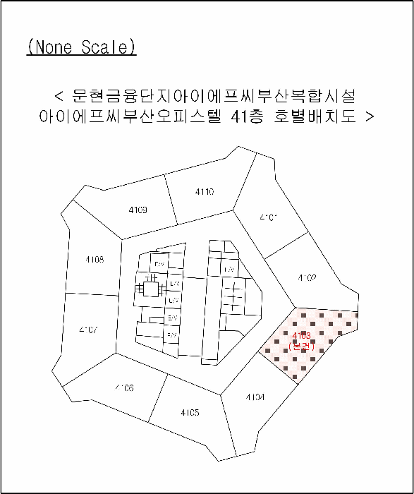 부산광역시 남구 문현동 1227-2 문현금융단지아이에프씨부산복합시설  41층아이에프씨부산오피스텔4103호