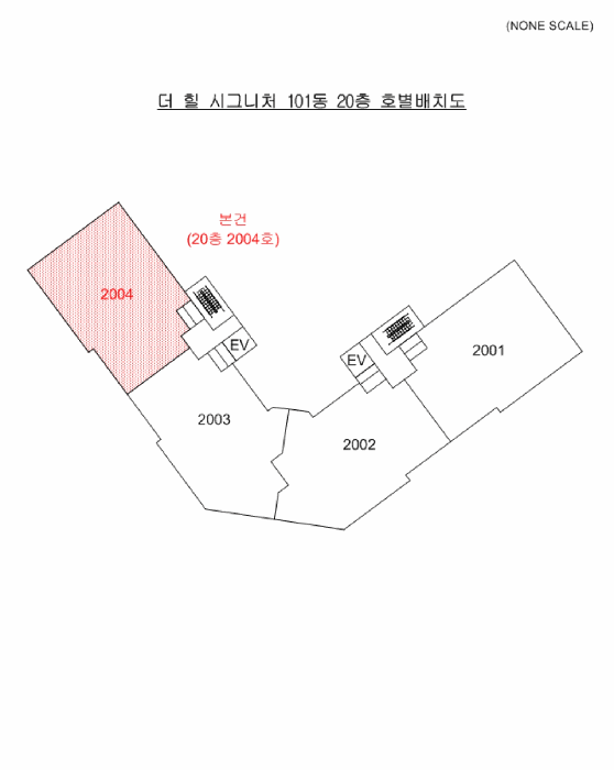 부산광역시 강서구 명지동 3404 더 힐 시그니처 101동 20층2004호