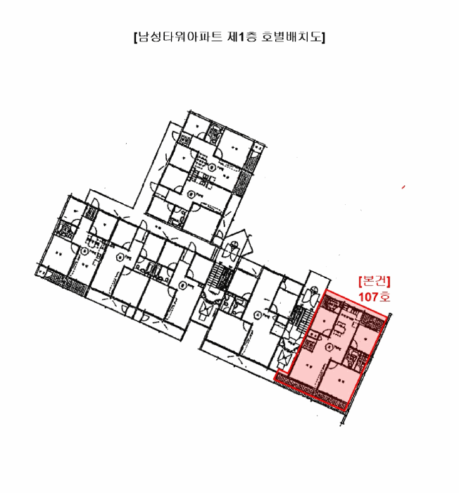 부산광역시 사하구 감천동 315-2 남성타워아파트  1층107호