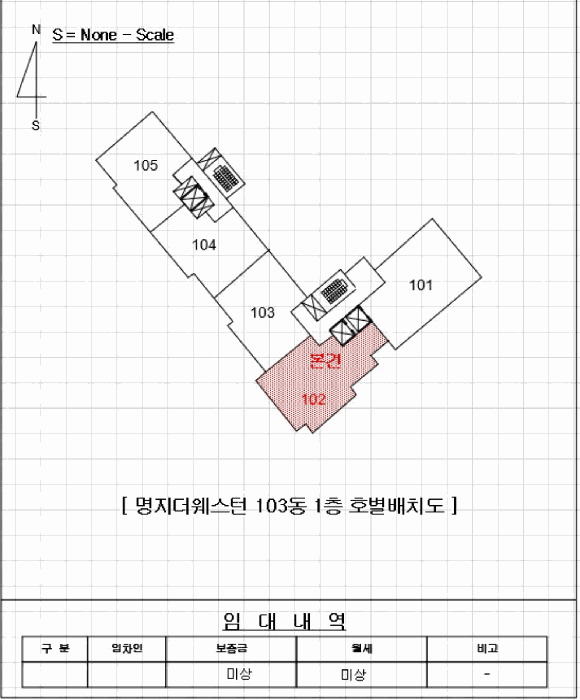 부산광역시 강서구 명지동 3399 명지더웨스턴 103동 1층 102호