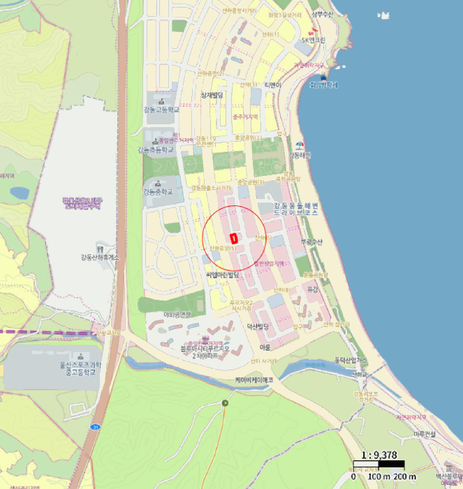 울산광역시 북구 산하동 1017-17