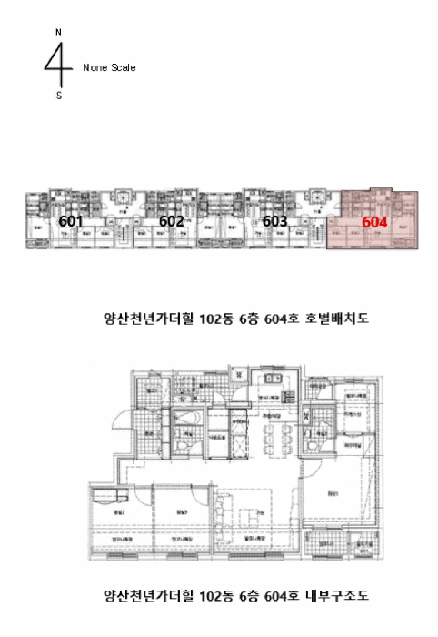경상남도 양산시 주진동 710 양산천년가더힐 102동 6층604호