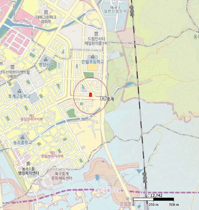 울산광역시 북구 호계동 1025-8 외 1개 동
