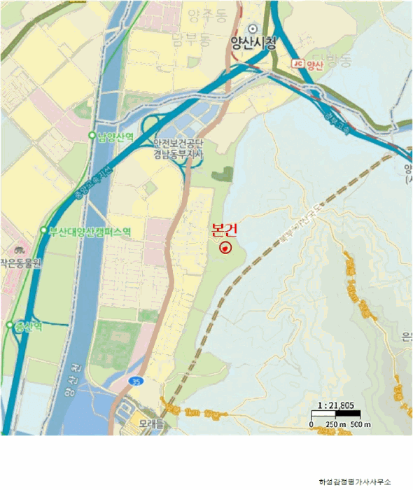 경상남도 양산시 동면 석산리 473-3